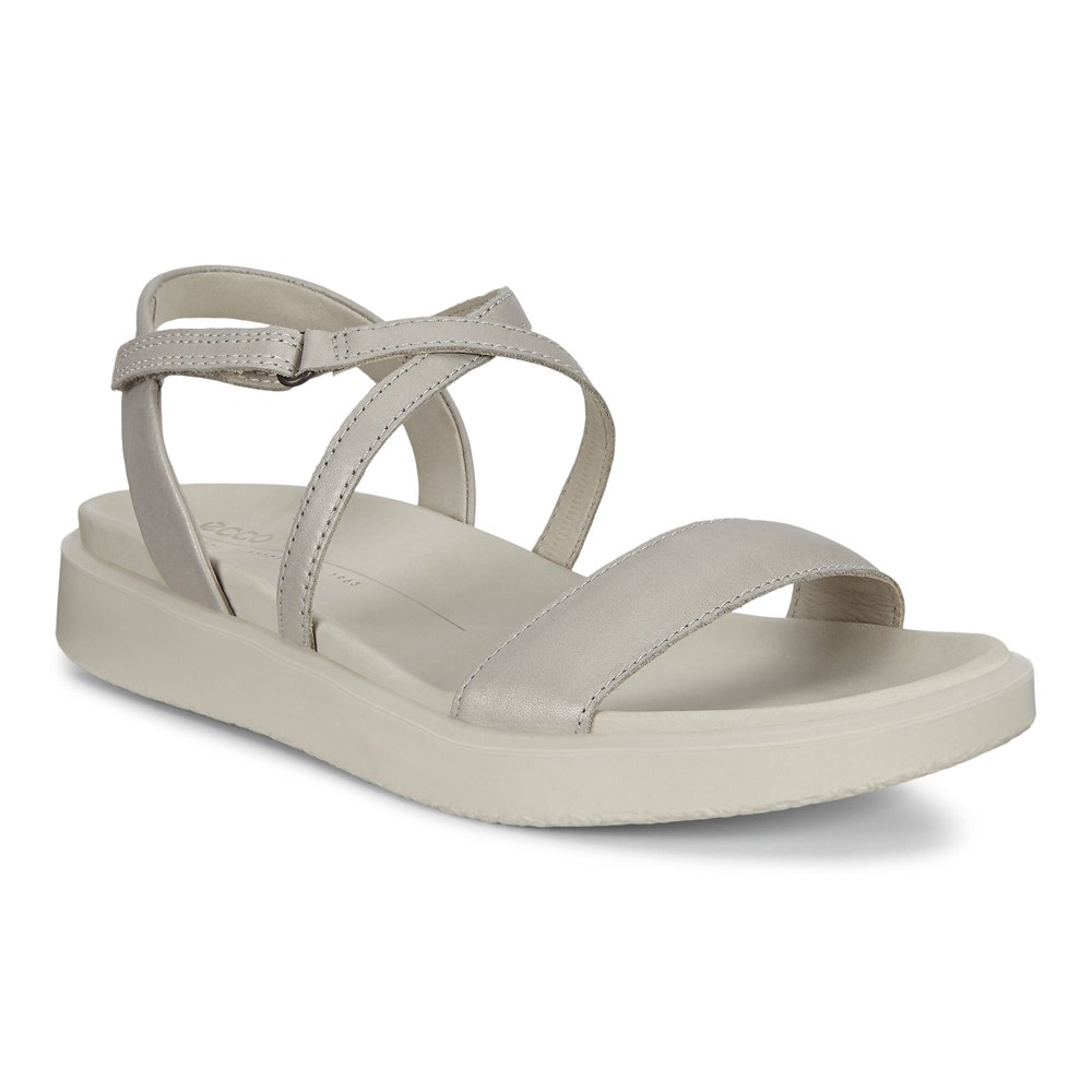 ECCO Womens Sandals White - Flowt Lx - UAW-485912